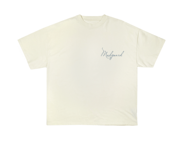 Blue front love is a mad thing tee blue