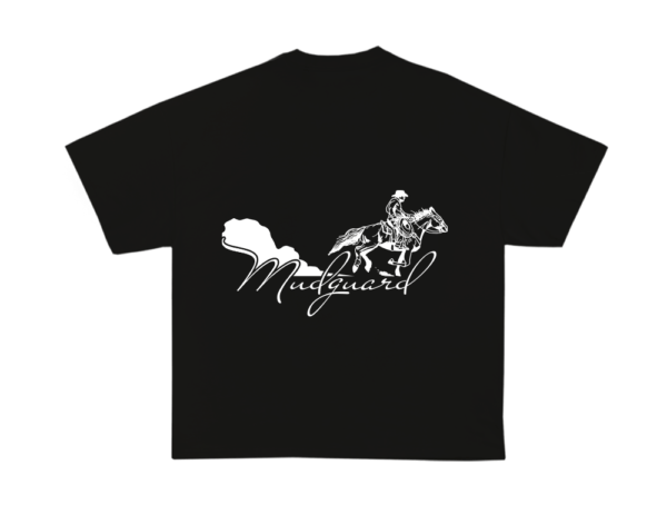 Cowboy black back PNG Streetwear Cowboy Tee Mudguard