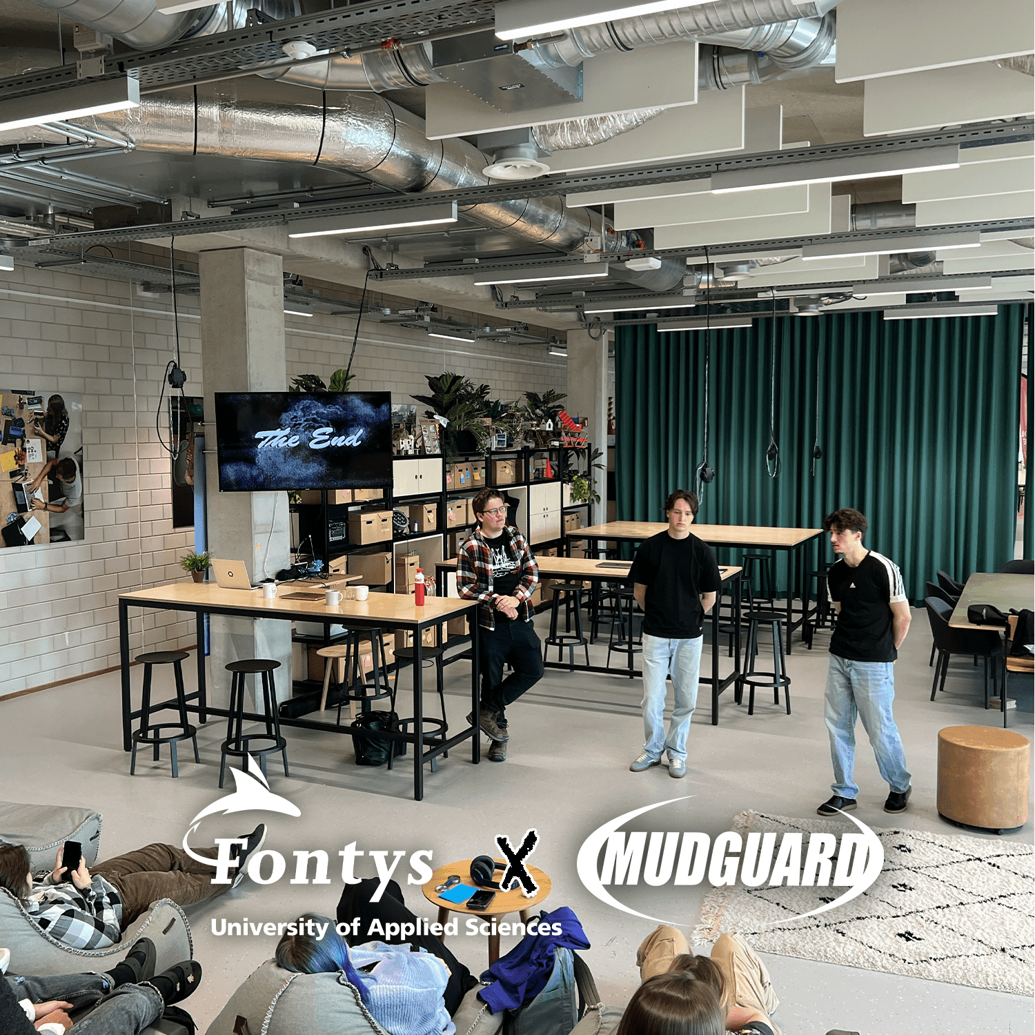 Mudguard clothing x Fontys partnership