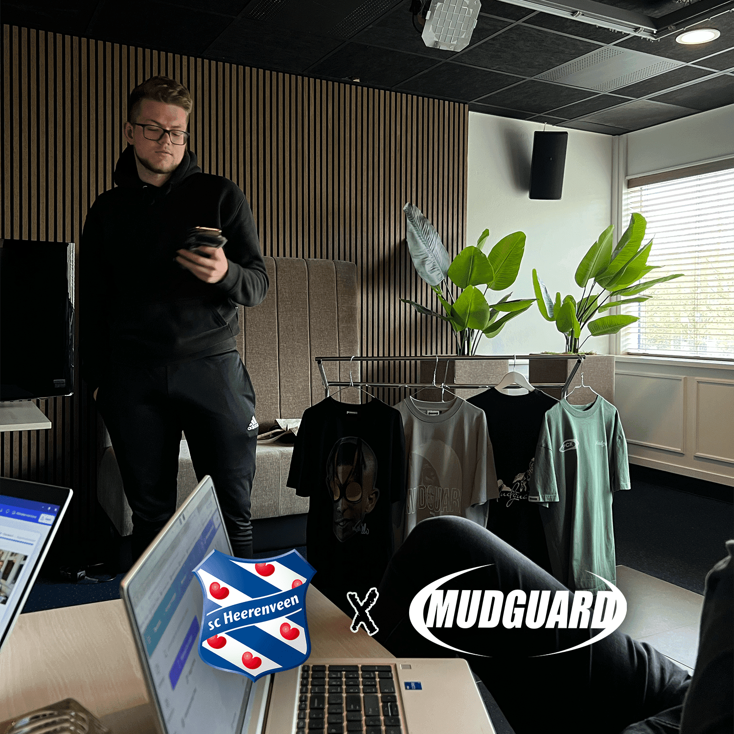 Mudguard sc Heerenveen workshop Abe Lenstra Stadion