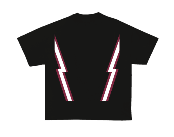 lightning tee red Mudguard Back lightning tee red Mudguard Back
