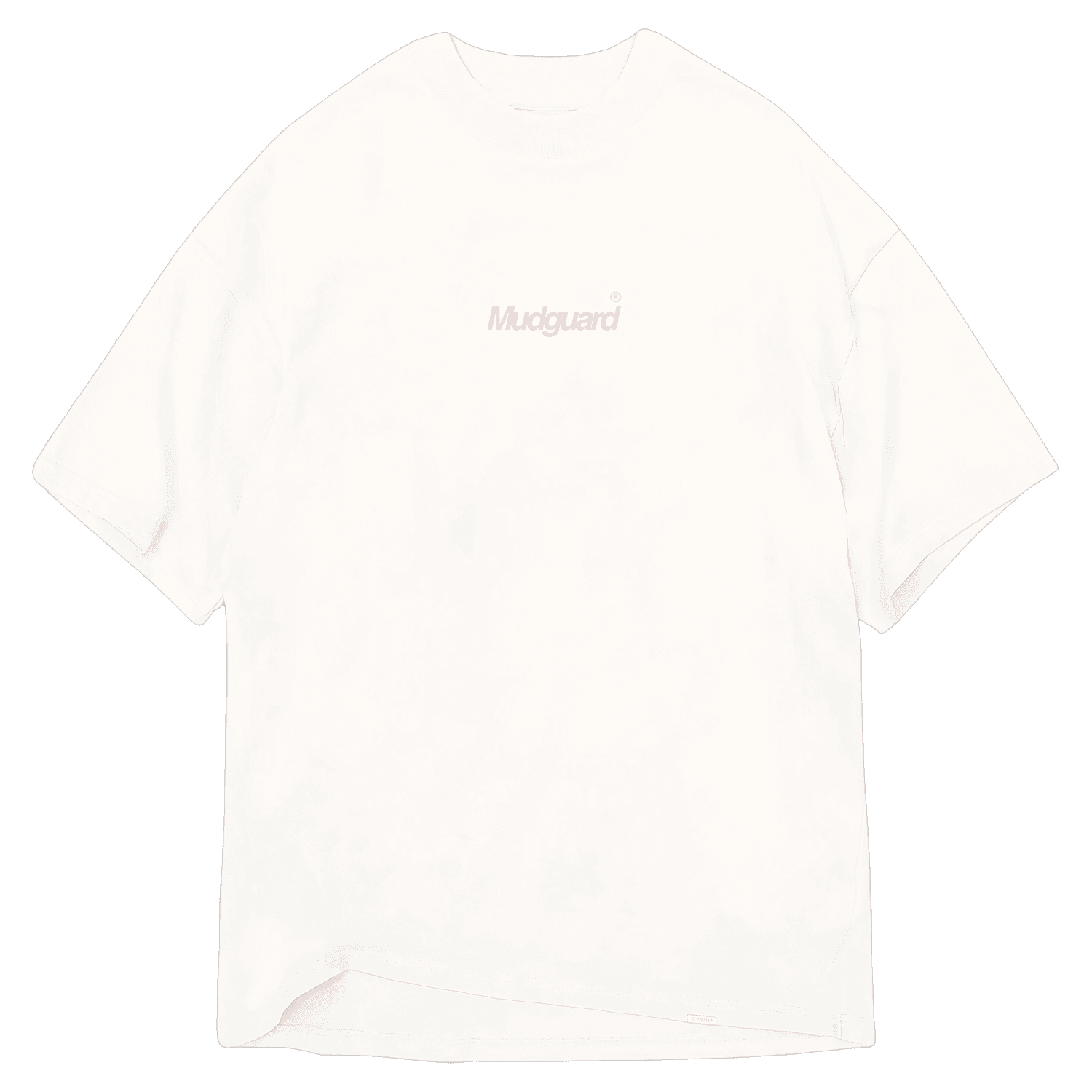 Mudguard familia white front tee