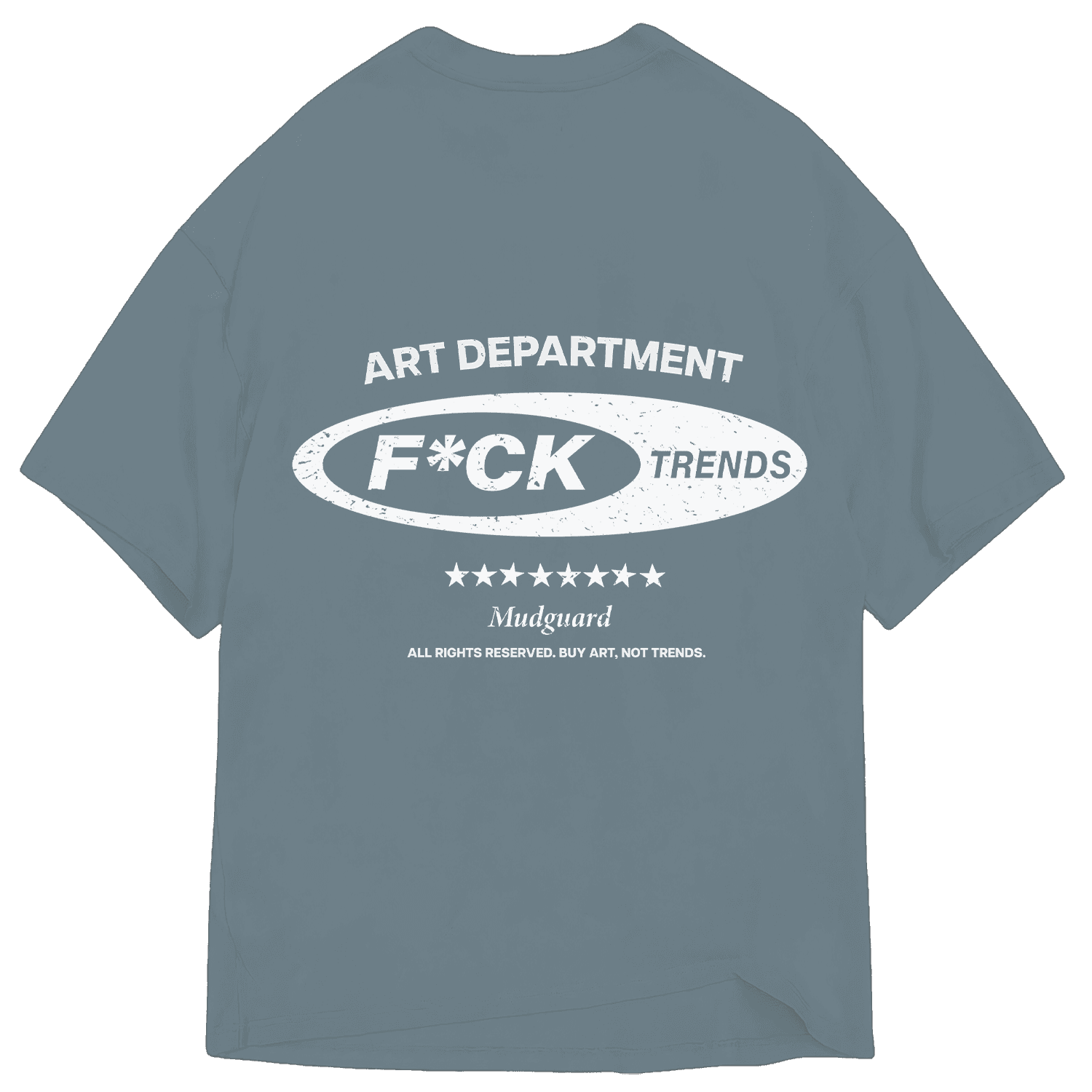 Mudguard F*ck Trends back stonegrey