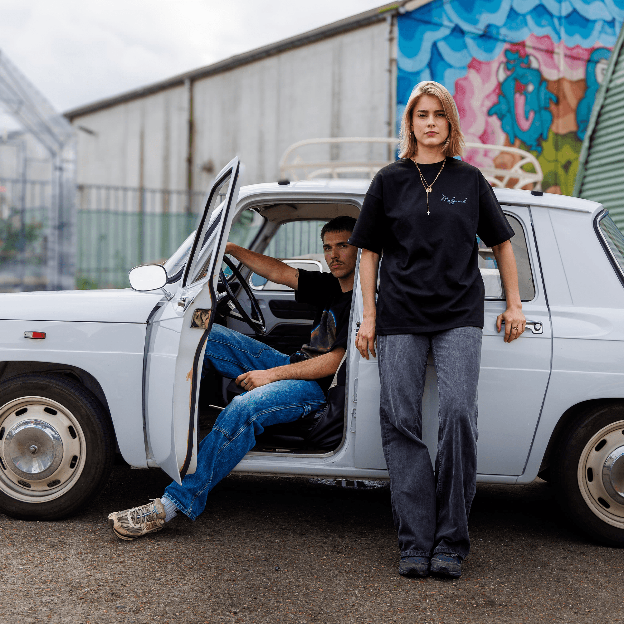 Team Mudguard Photoshoot Renault 6