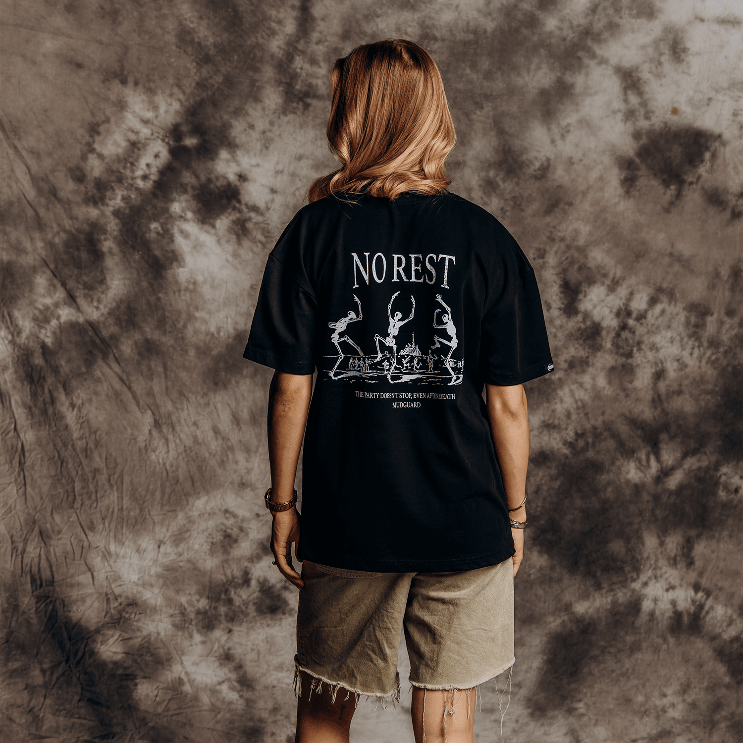 Mudguard hell of a time back black