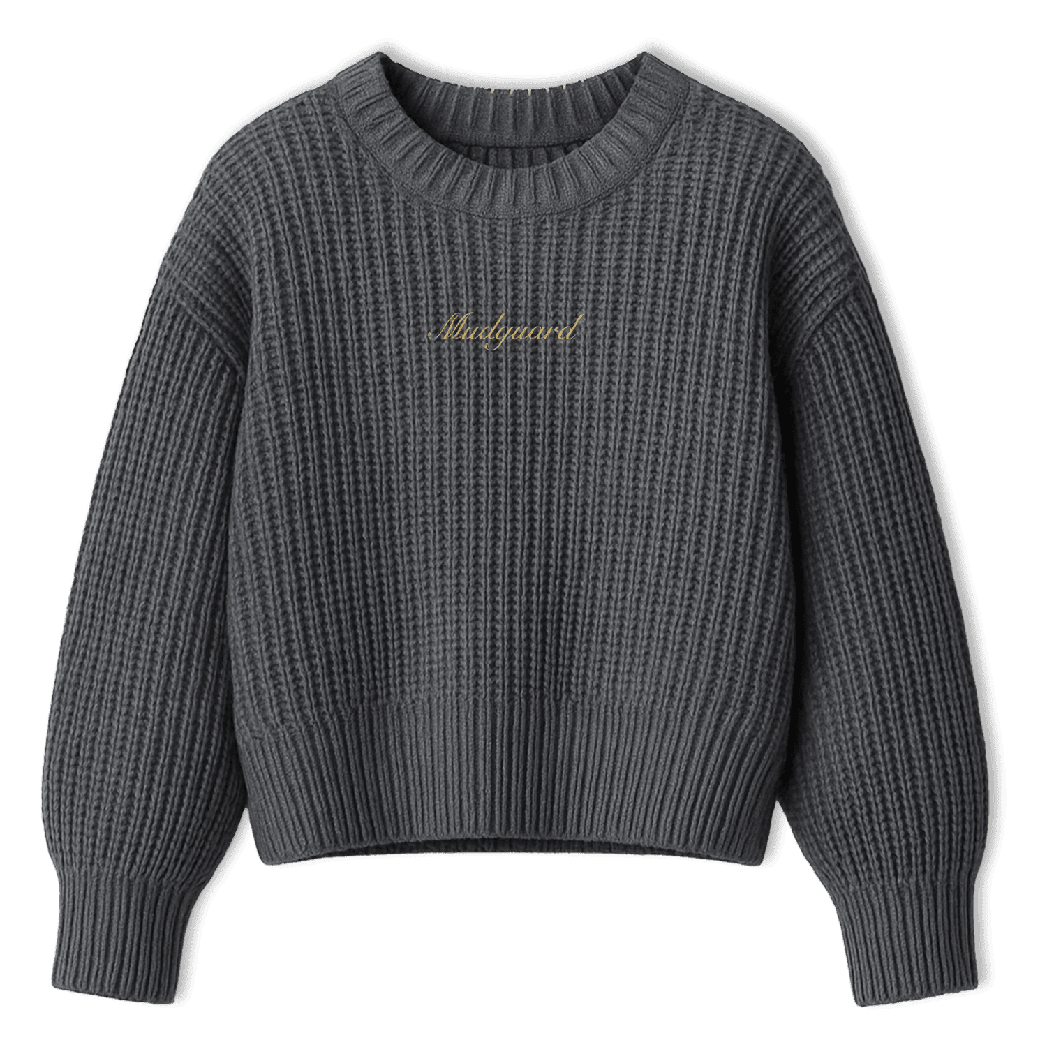 Mudguard luxury fadeout dark knitwear