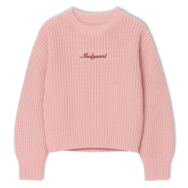 Mudguard luxury fadeout pink knitwear